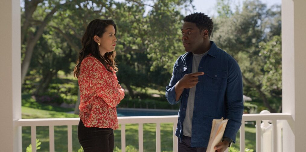 Zoë Chao and Sam Richardson in 'The Afterparty' Season 2
