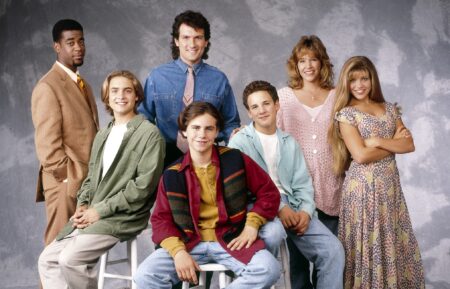 Alex Desert, Will Friedle, Anthony Tyler Quinn, Rider Strong, Ben Savage, Betsy Randle, and Danielle Fishel for 'Boy Meets World'