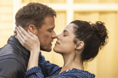 Sam Heughan and Jessica De Gouw in 'The Couple Next Door'