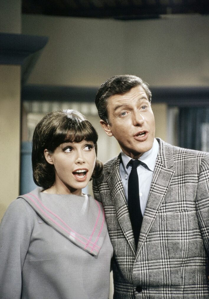 Mary Tyler Moore and Dick Van Dyke in 'The Dick Van Dyke' Show