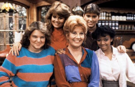 Mindy Cohn, Lisa Whelchel, Charlotte Rae, Nancy McKeon, and Kim Fields for 'The Facts of Life'