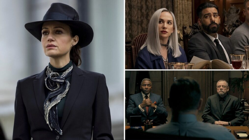 Carla Gugino, Kate Siegel, Rahul Kohli, Carl Lumbly, and Mark Hamill for 'The Fall of the House of Usher' on Netflix