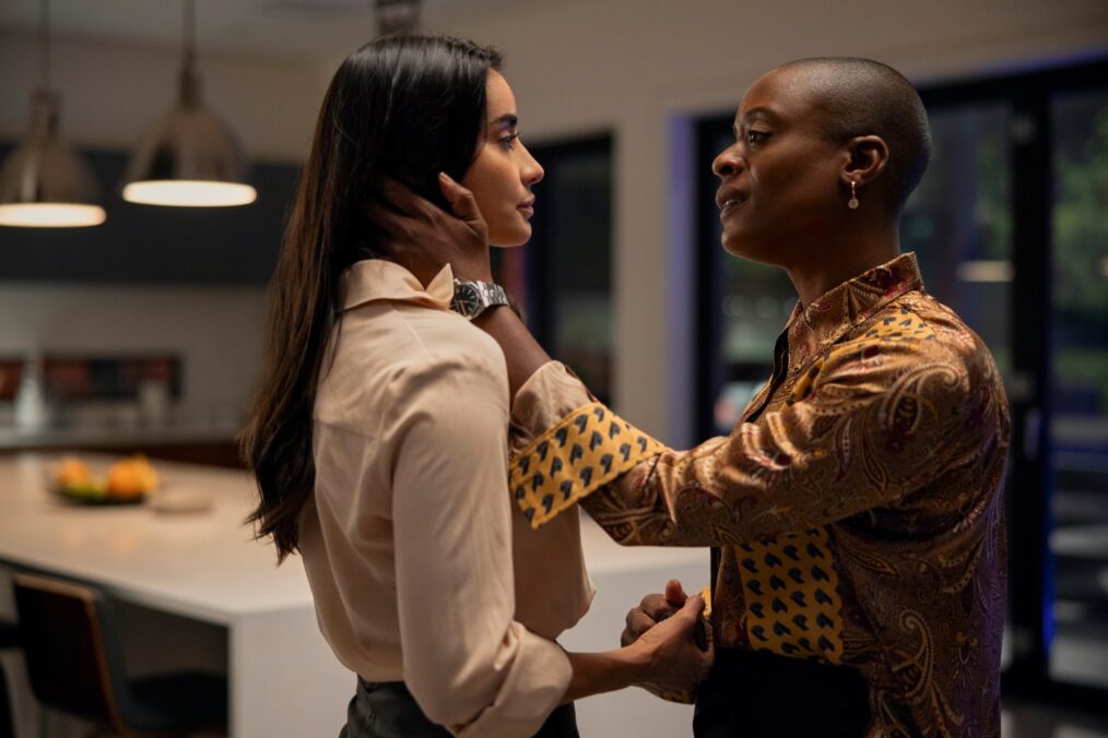 Paola Nuñez and T'Nia Miller in 'The Fall of the House of Usher'