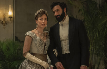 The Gilded Age - Season 2 - Carrie Coon and Morgan Spector