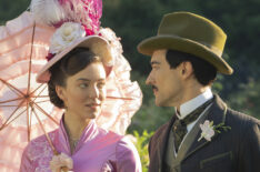 Nicole Brydon Bloom and Blake Ritson in 'The Gilded Age' Season 2