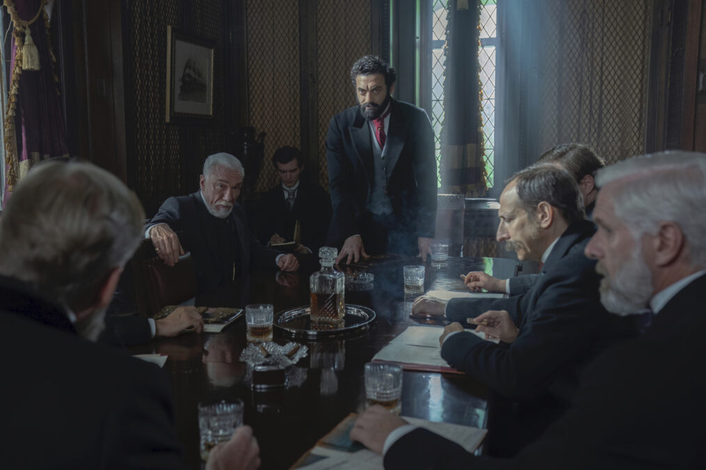 Patrick Page and Morgan Spector in 'The Gilded Age' Season 2