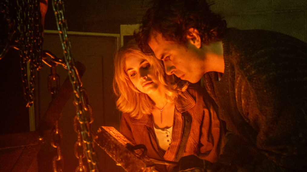 Stefanie Martini and Tom Cullen in 'The Gold'
