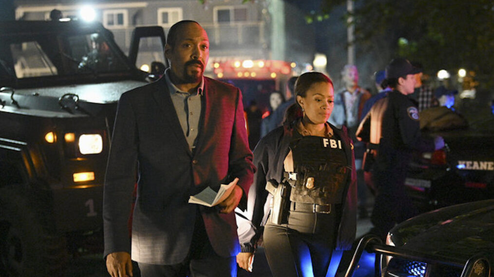 Jesse L. Martin and Maahra Hill in 'The Irrational'