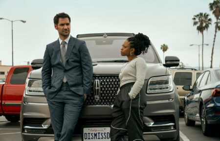 Manuel Garcia-Rulfo and Jazz Raycole in 'The Lincoln Lawyer'