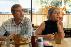 Mark Duplass and Jennifer Aniston in 'The Morning Show' Season 3