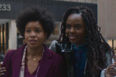 Sinclair Daniel and Ashleigh Murray in 'The Other Black Girl'