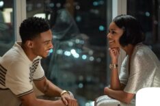 Keith Powers and Gabrielle Union in 'The Perfect Find' on Netflix