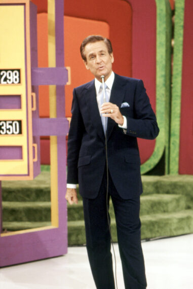 Bob Barker on 'The Price Is Right' in 1972