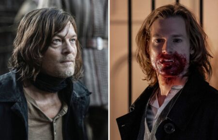 Norman Reedus in 'The Walking Dead: Daryl Dixon' (L); Sam Reid in 'Interview With the Vampire' (R)