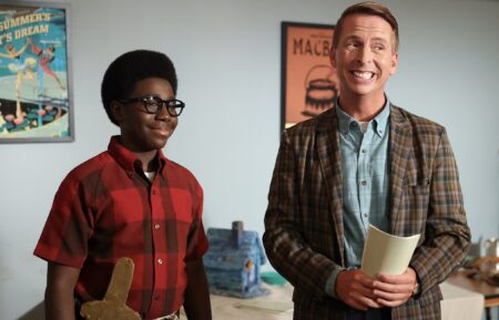 Elisha Williams and Jack McBrayer in 'The Wonder Years'