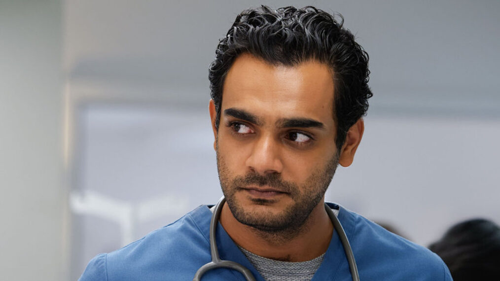 Hamza Haq as Dr. Bashir 'Bash' Hamed in 'Transplant'