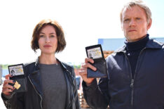 Maimie McCoy and Marc Warren in 'Van der Valk' - Season 3