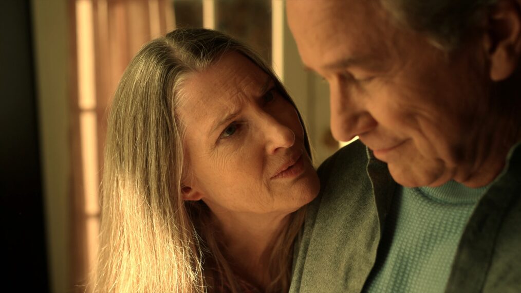 Annette O’Toole as Hope, Tim Matheson as Doc Mullins in 'Virgin River'