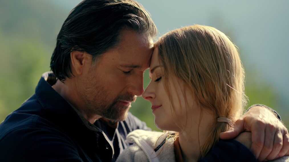 Martin Henderson and Alexandra Breckenridge in 'Virgin River'