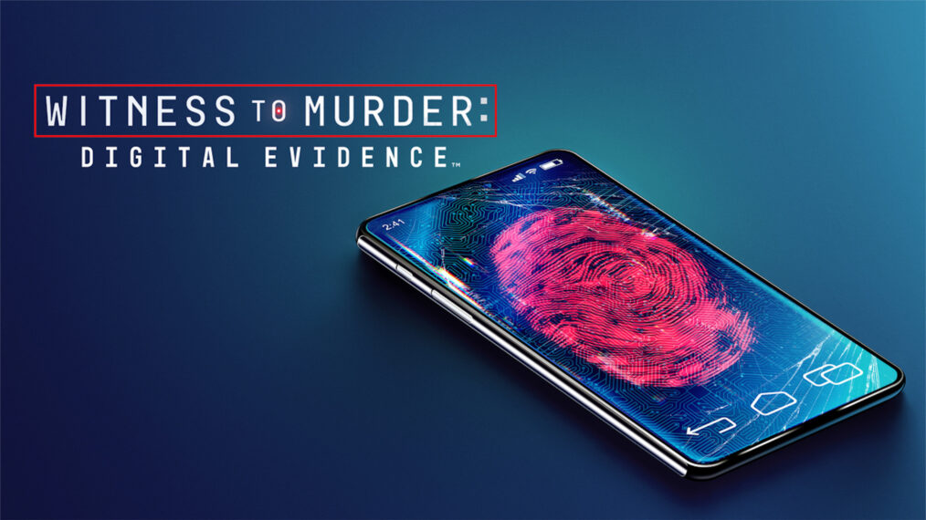 Arte clave de 'Testigo de asesinato: Evidencia digital'