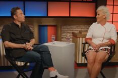 Jeff Mauro and Anne Burrell in 'Worst Cooks in America: Love at First Bite' Season 26 premiere