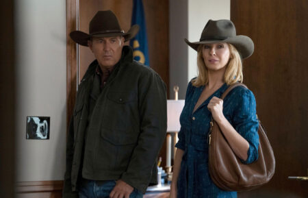 Kevin Costner and Kelly Reilly in 'Yellowstone'