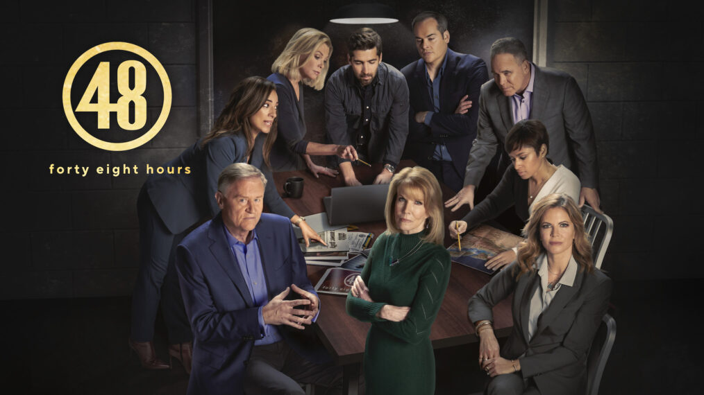 48HRS-Korrespondenten: Erin Moriarty, Peter Van Sant, Natalie Morales, Tracy Smith, Jim Axelrod, Michelle Miller, Jericka Duncan, David Begnaud und Jonathan Vigliotti