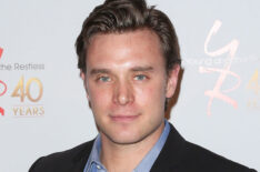 Billy Miller attends 'The Young & The Restless' 40th anniversary cake cutting ceremony at CBS Television City in March 2013