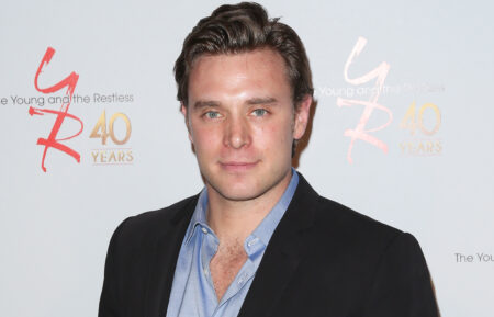 Billy Miller attends 'The Young & The Restless' 40th anniversary cake cutting ceremony at CBS Television City in March 2013