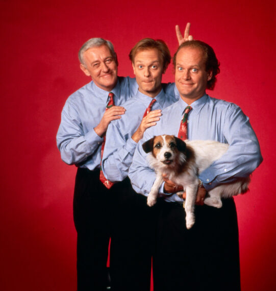 John Mahoney, David Hyde Pierce, Kelsey Grammer-'Fraiser'