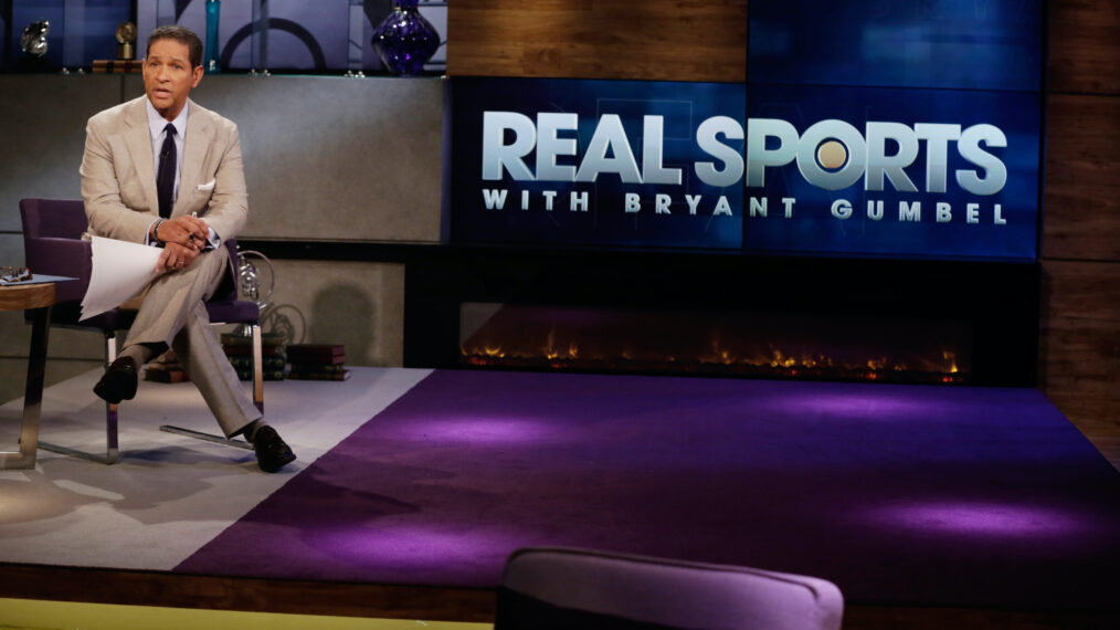 Real Sports With Bryant Gumbel host Bryant Gumbel