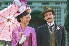 Blake Ritson and Nicole Brydon Bloom in 'The Gilded Age'