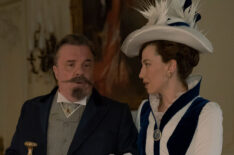 Nathan Lane and Carrie Coon in 'The Gilded Age'