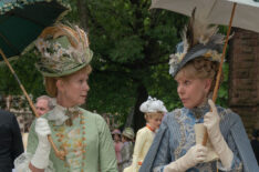 Cynthia Nixon and Christine baranski in 'The Gilded Age'