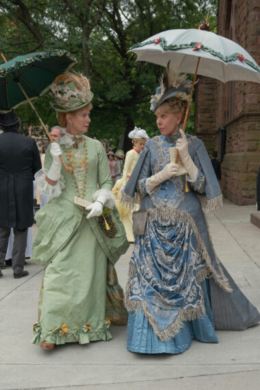 Cynthia Nixon and Christine Baranski in 'The Gilded Age'