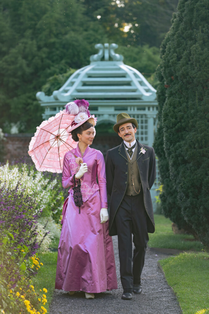 Blake Ritson and Nicole Brydon Bloom in 'The Gilded Age'
