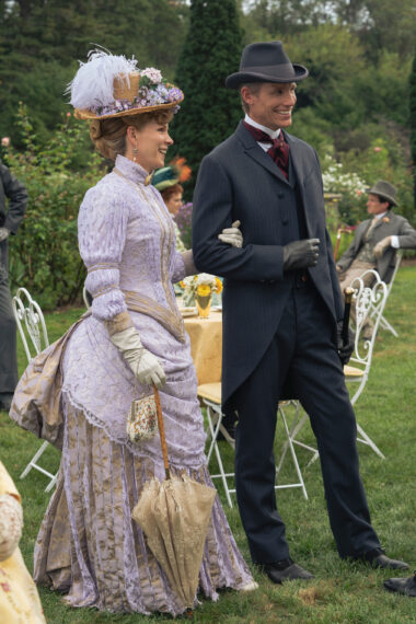 Kelli O'Hara and Ward Horton in 'The Gilded Age'