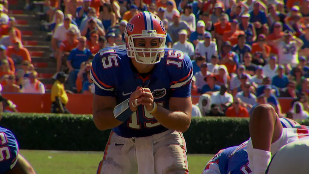 Tim Tebow in 'Untold Swamp Kings'