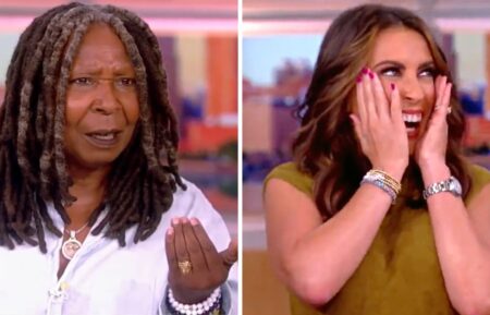 Whoopi Goldberg Alyssa Farah Griffin on The View