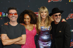 Simon Cowell, Mel B, Heidi Klum, and Howie Mandel on 'America's Got Talent'