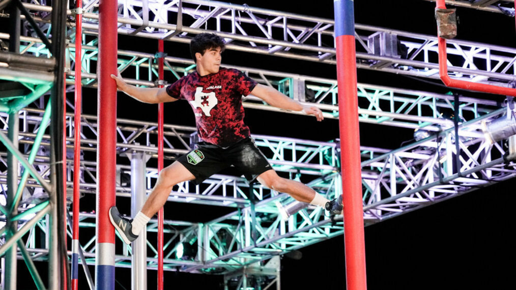 Vance Walker competes in the 'American Ninja Warrior' Season 15 finale