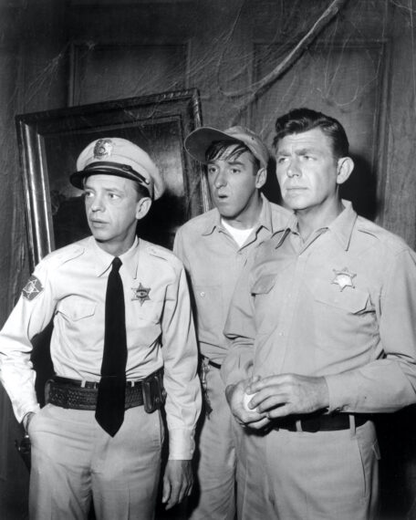 Don Knotts, Jim Nabors, and Andy Griffith in 'Andy Griffith Show'