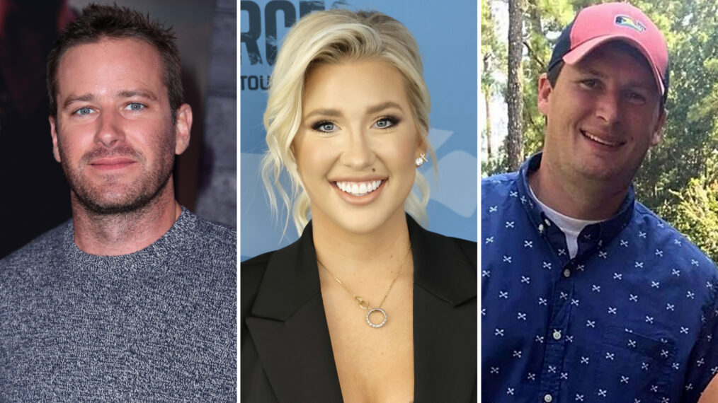 Armie Hammer, Savannah Chrisley, and Robert Shiver