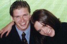 David and Victoria Beckham in the doc 'Beckham'