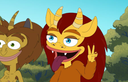 Nick Kroll and Maya Rudolph in 'Big Mouth'