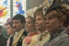 Christine Baranski, Cynthia Nixon, Louisa Jacobson, and Blake Ritson in 'The Gilded Age' Season 2