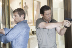 Grant Show as Max and Jeffrey Donovan as Michael Westen in 'Burn Notice'