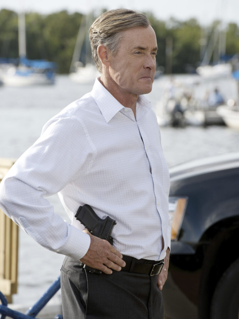 John C. McGinley as Tom Card in 'Burn Notice'