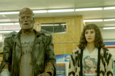 Brendan Fraser and Diane Guerrero in 'Doom Patrol'