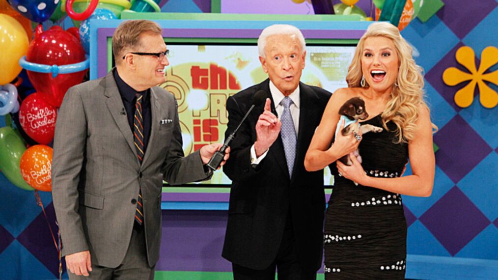Drew Carey and Bob Barker on The Price Is Right